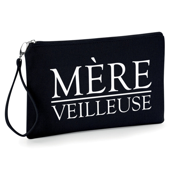 Maman Mère merveilleuse Pochette femme fourre tout trousse à make-up, idéale pour ranger avec style vos petits accessoires pochhette originale So Custom