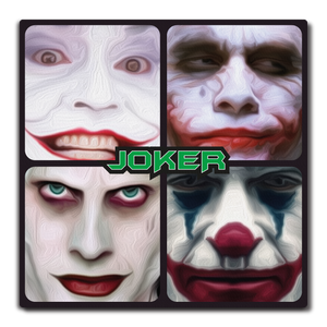 Tableau toile Joker Batman DC comics super Héros Gotham Gotham city So Custom