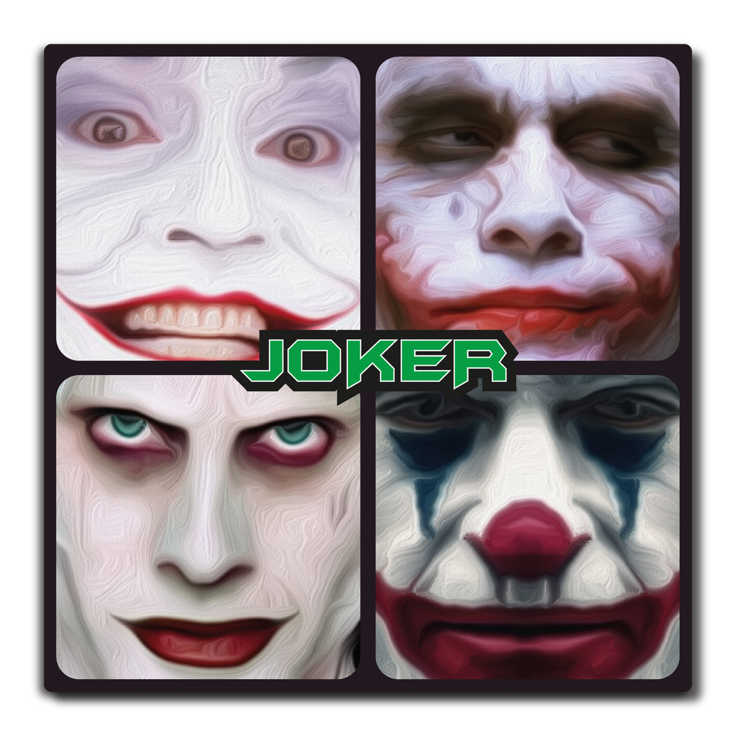 Tableau toile Joker Batman DC comics super Héros Gotham Gotham city So Custom