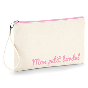 Mon petit bordel Pochette femme fourre tout trousse à make-up, idéale pour ranger avec style vos petits accessoires pochhette originale So Custom