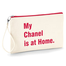Chanel Pochette femme fourre tout trousse à make-up, idéale pour ranger avec style vos petits accessoires pochhette originale So Custom