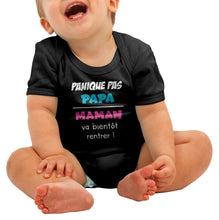 Body bébé marrant panique papa maman So Custom