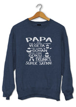 sweat original tee shirt Papa Super Saiyan DBZ dragon ball So Custom