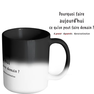 Mug marrant et original procrastiner demain So Custom