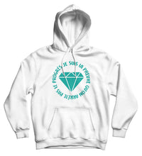 Sweat capuche original femme diamant  So Custom sweat