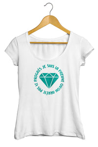 T-shirt original femme diamant  So Custom sweat