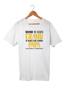T-shirt enfant original marrant papa So Custom
