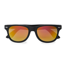 Lunette de soleil finition mate verre effet miroir