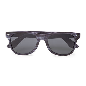Lunette de soleil finition effet bois