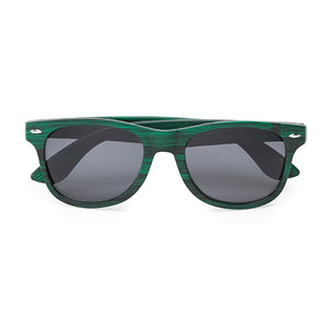 Lunette de soleil finition effet bois