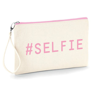 Selfie Pochette femme fourre tout trousse à make-up, idéale pour ranger avec style vos petits accessoires pochhette originale So Custom