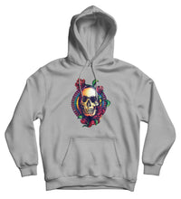 Sweat capuche original tête de mort rose So Custom