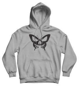 Sweat capuche original papillon tête de mort  So Custom