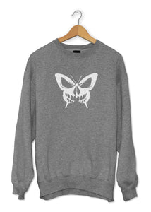 Sweat original papillon tête de mort  So Custom