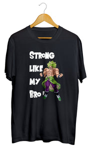 T-shirt Like my Bro tee shirt Broly t shirt dragon ball dragon ball super dragon ball super Broly