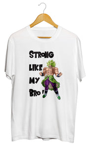 T-shirt Like my Bro tee shirt Broly t shirt dragon ball dragon ball super dragon ball super Broly