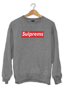 Sweat humour détournement logo supreme So Custom