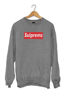 Sweat humour détournement logo supreme So Custom