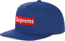 Casquette humour détournement logo supreme So Custom