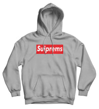 Sweat capuche humour détournement logo supreme So Custom