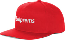 Casquette humour détournement logo supreme So Custom