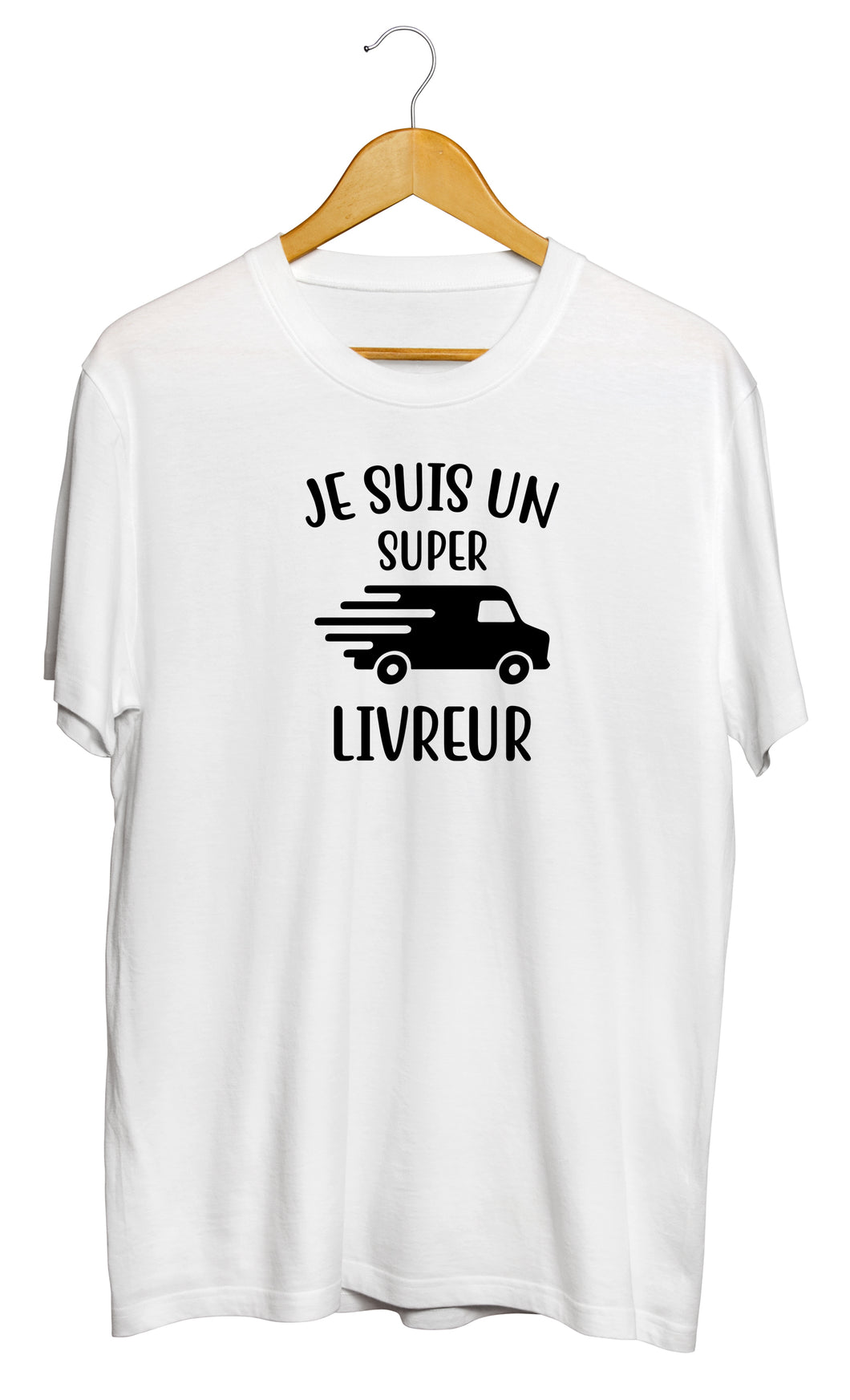 T-shirt homme super livreur So Custom