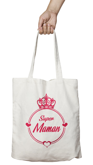 Tote bag authentique super maman So Custom