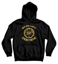 Sweat capuche original Super Papy amour famille So Custom