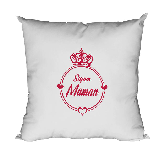 Coussin super maman mère famille So Custom