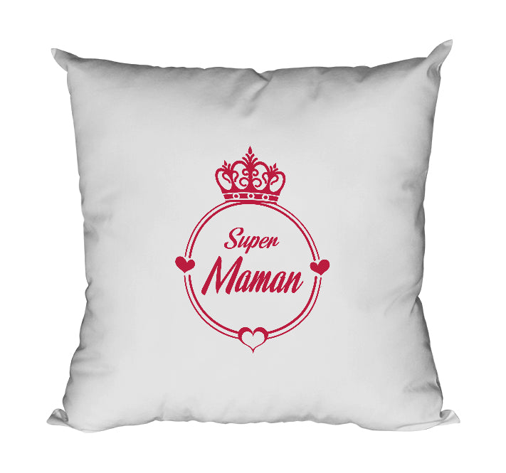 Coussin super maman mère famille So Custom