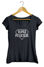 T-shirt "Super Policière"