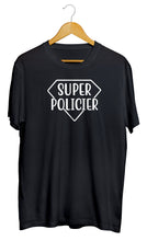 T-shirt policier police flic super héros So Custom