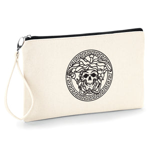 Versace Pochette femme fourre tout trousse à make-up, idéale pour ranger avec style vos petits accessoires pochhette originale So Custom