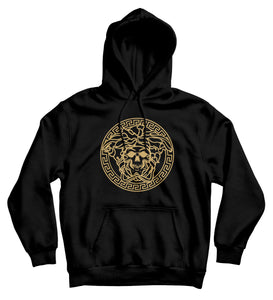 Sweat capuche humour détournement logo Versace So Custom