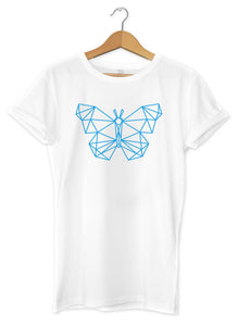T-shirt original papillon low poly So Custom