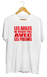 T-shirt original Booba 92i Le duc les aigles ne volent pas avec les pigeons So Custom